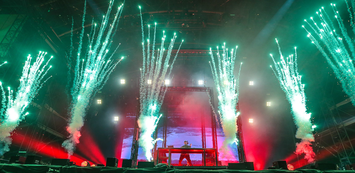 DJ Snake , devant 40 000 personnes au Main Square Festival 2022 
