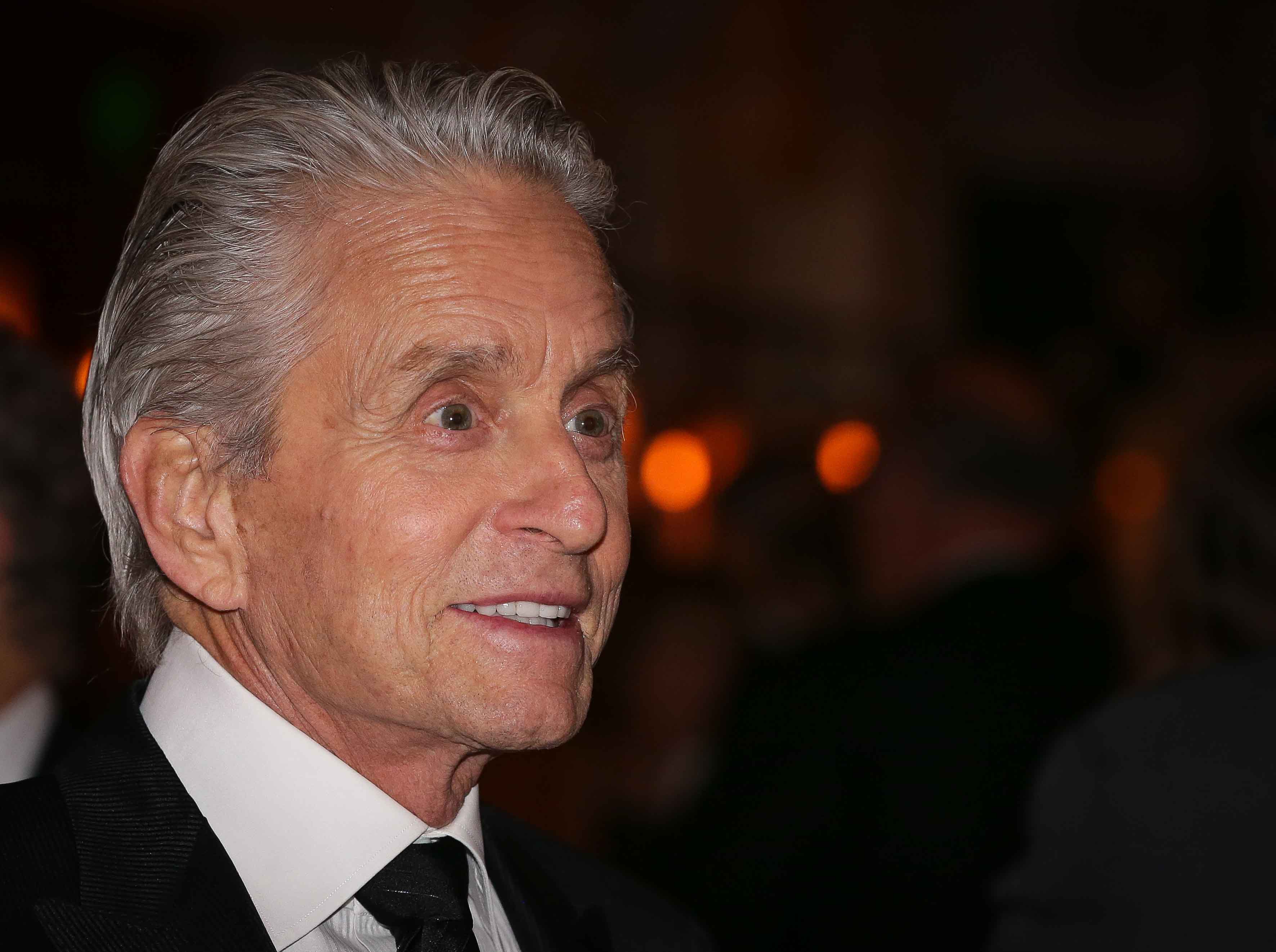 Michael Douglas - Invités au dîner des César au restaurant Fouquet's à Paris. Le 26 février 2016 