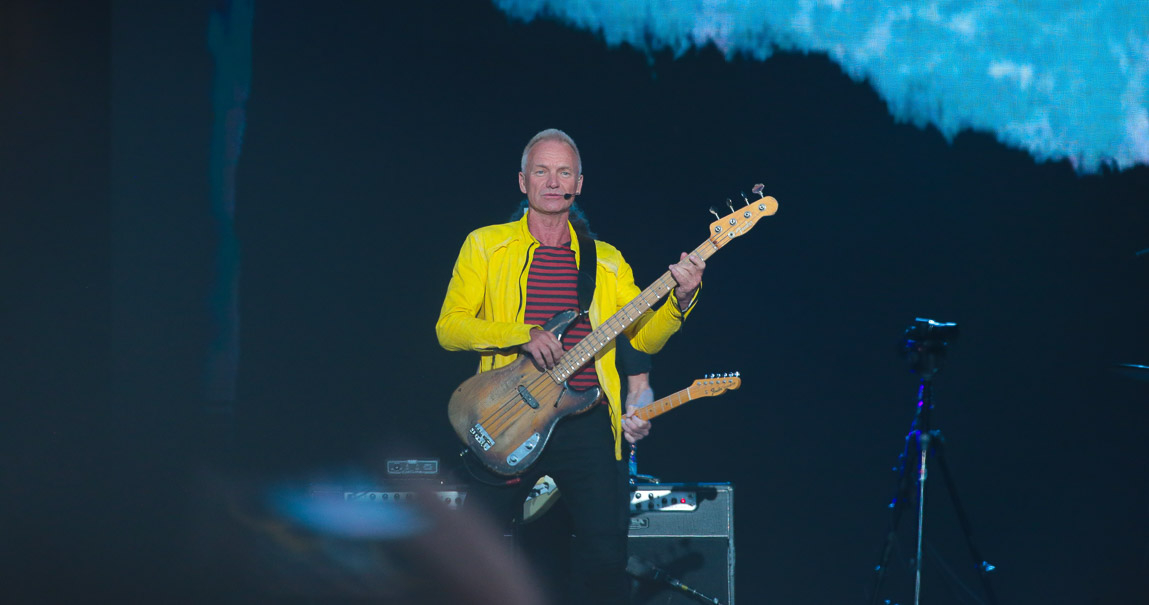 Sting en concert au Main Square Festival 2022 