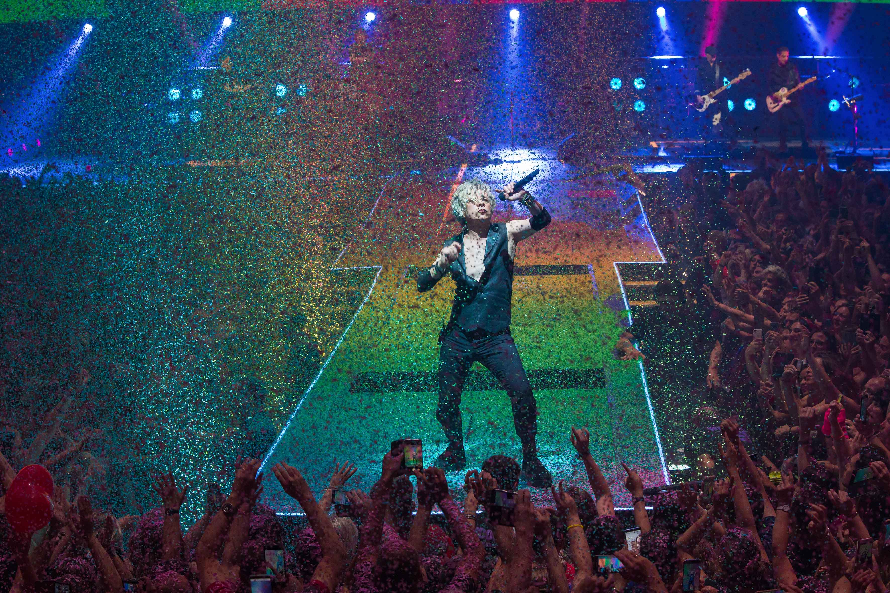 Indochine ( Nicolas Sirkis ) en concert au stade Pierre Mauroy le 23/06/2019