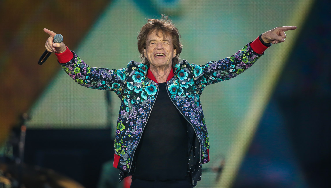 Mick Jagger Hippodrome de Longchamp le 23/07/2022