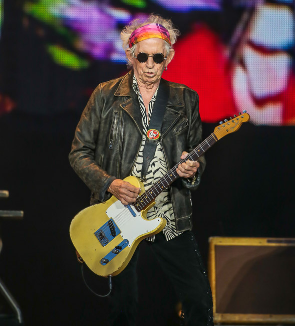 Keith Richards ( Rolling Stones ) Paris le 23/07/2022