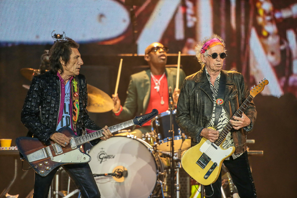 Ronnie Wood & Keith Richard ( Rolling Stones ) Paris le 23/07/2022