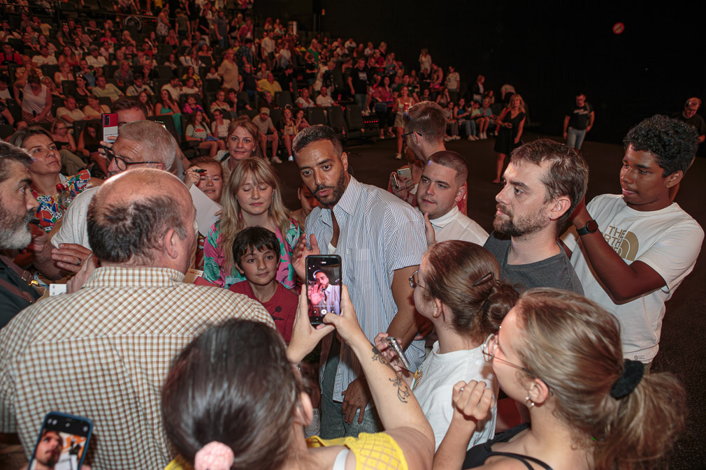 Tarek Boudali au Kinepolis de Lomme le 23/08/22