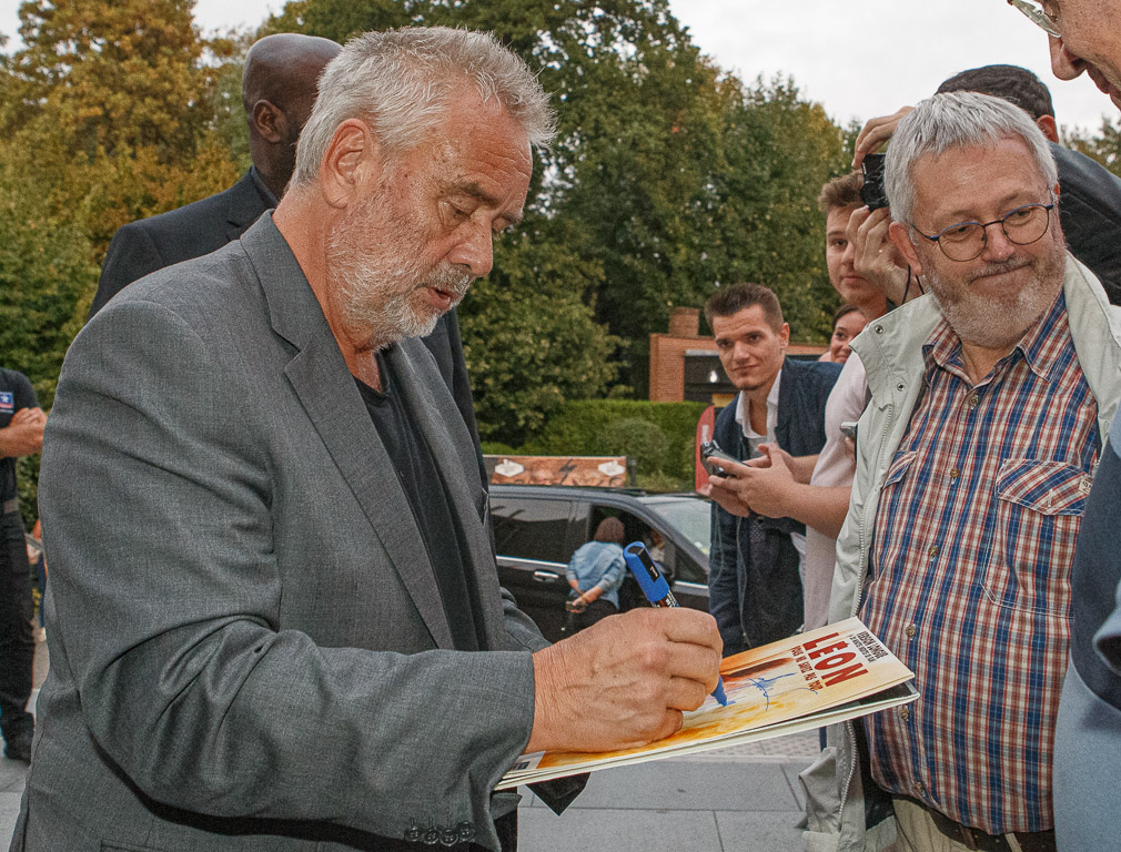 Luc Besson au Kinepolis de Lomme le 12/09/23