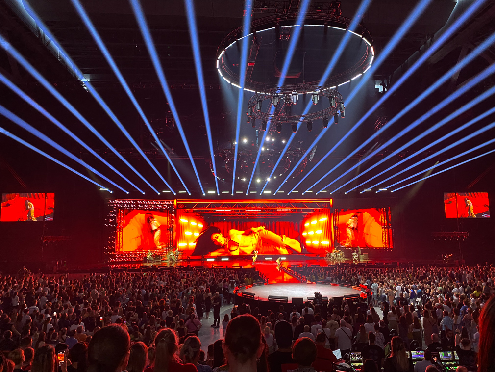 MATT POKORA en concert au Decathlon Arena  Stade Pierre Mauroy de Lille le 17 Juin 2023 