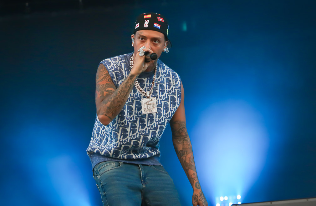 Central Cee  , sur la Scene du Festival Lollapalooza édition 23
