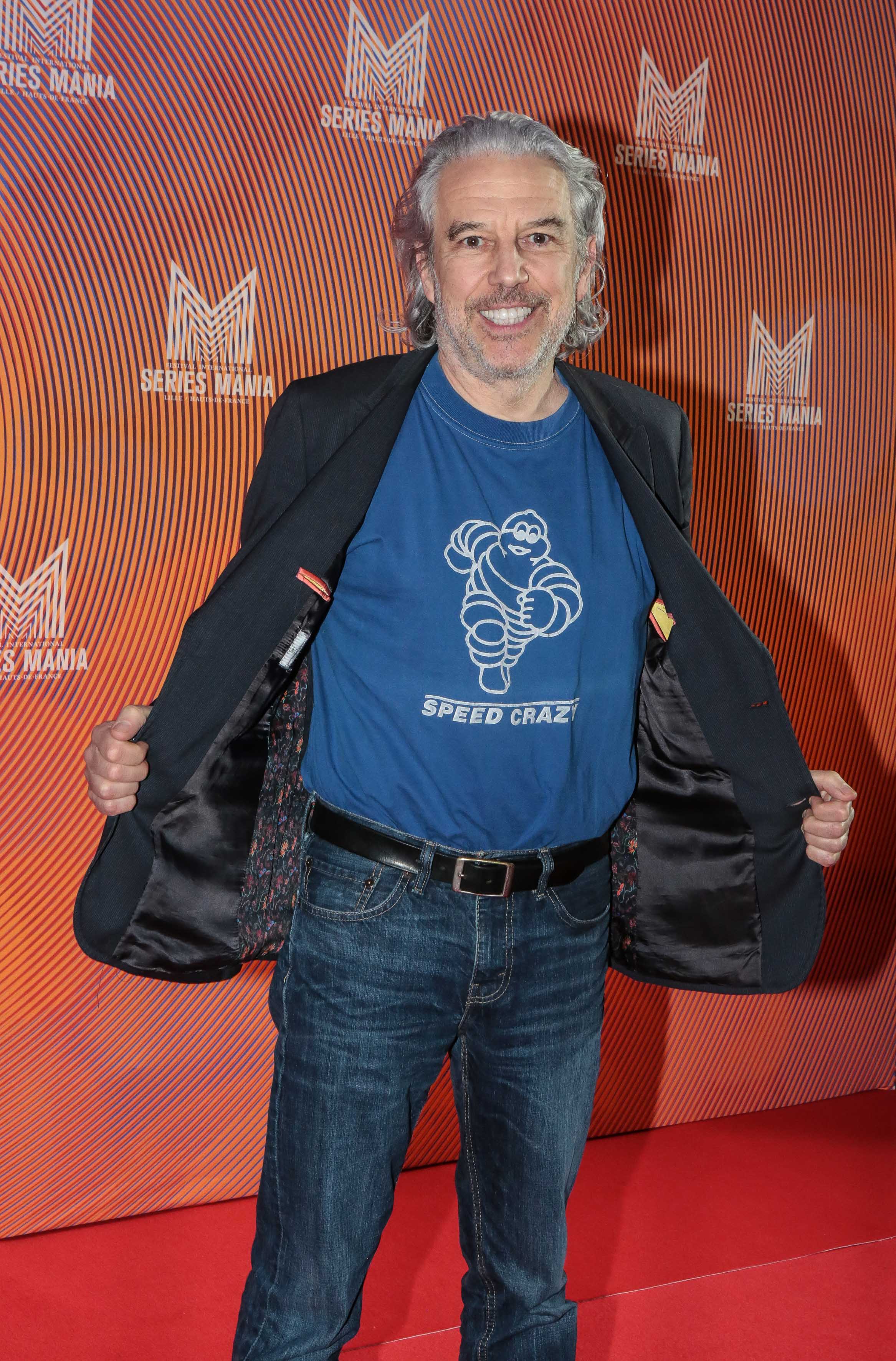 Philippe Vandel - Photocall de la soirée d'ouverture du Festival Séries Mania à Lille