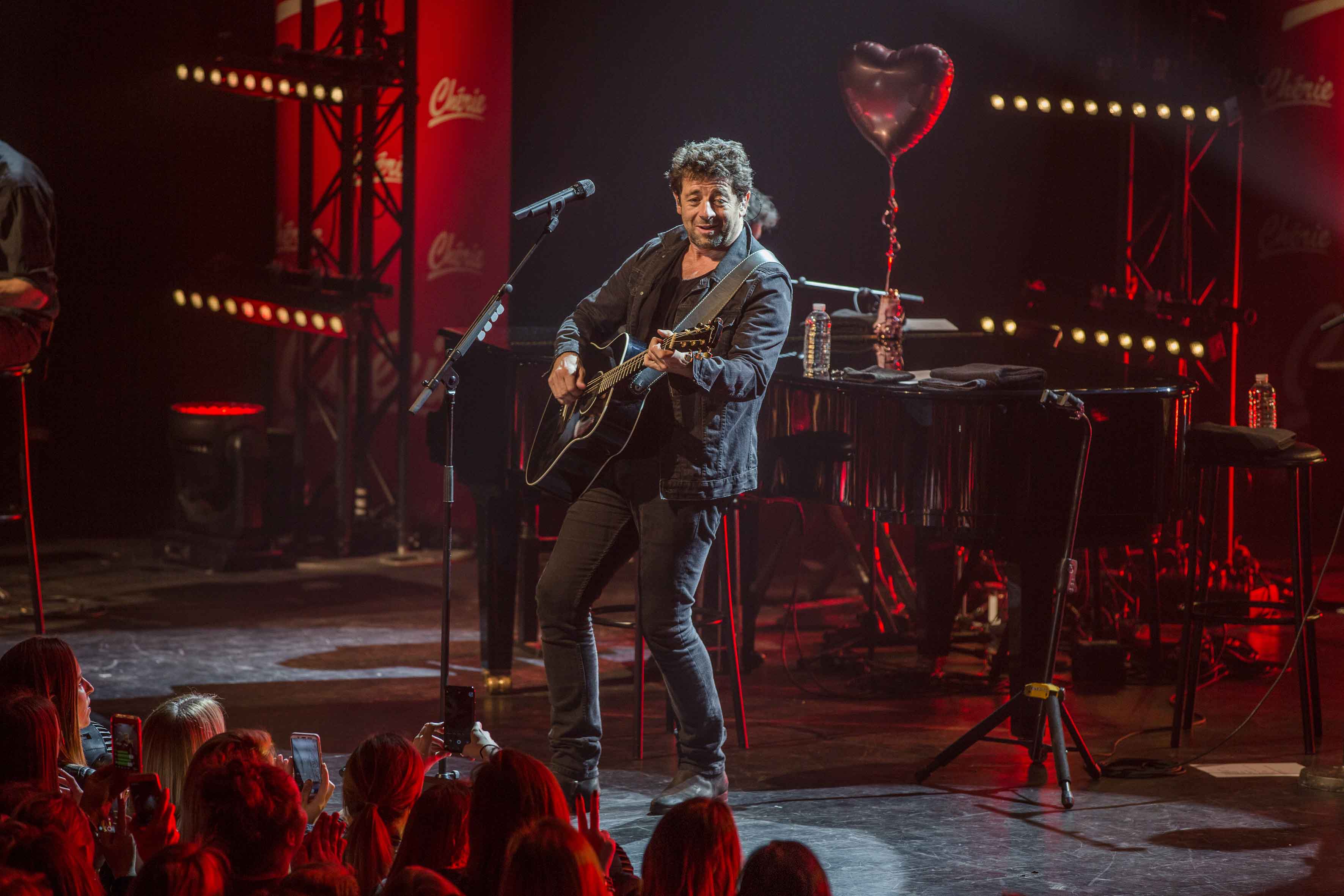 Patrick Bruel en Concert Privé avec Cherie Fm Theatre du casino Barriere de Lille  le 18/02/2019