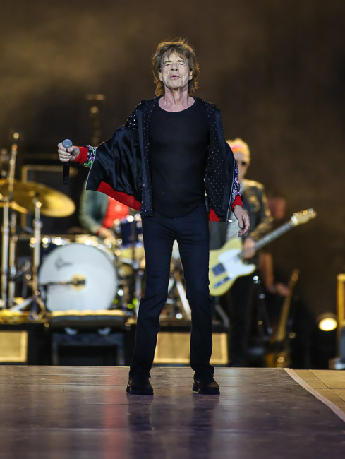 Mick Jagger en concert Hippodrome de Longchamp le 23/07/2022